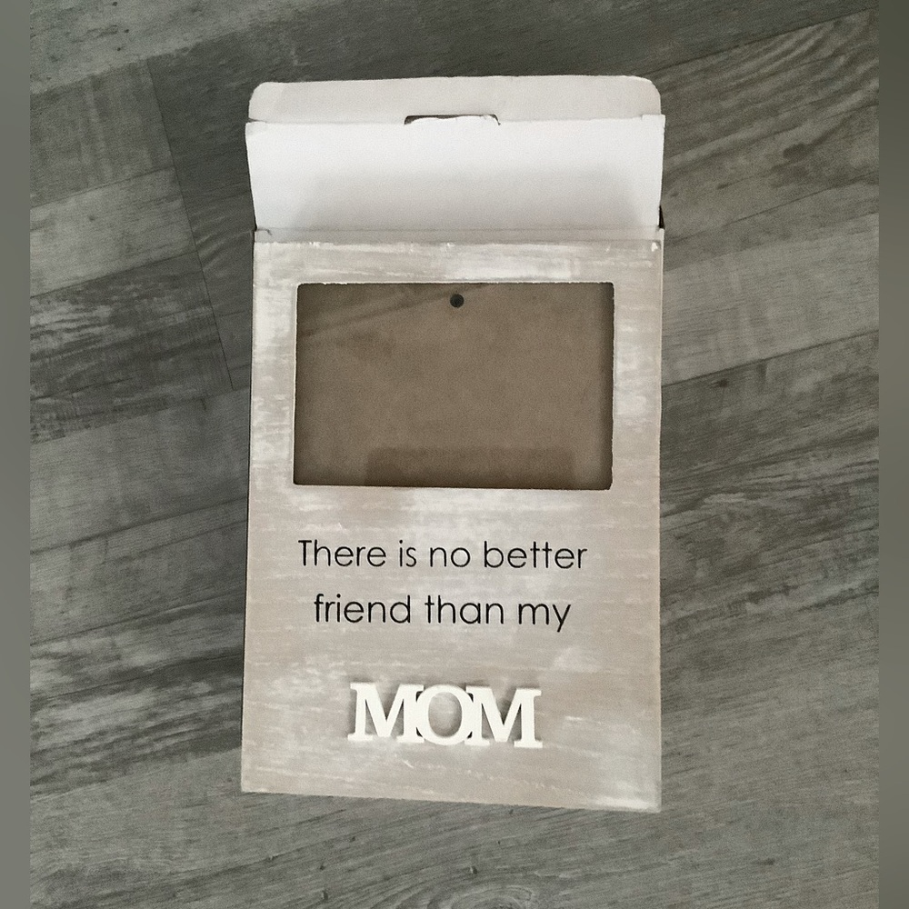 Distressed Wood Photo Frame